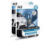 Pack mit 2 Lampen H3 Philips WhiteVision (Neu!)