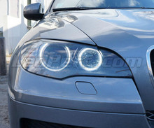 Pack LED-Angel-Eyes H8 (reines Weiß) für 6000K für BMW X3 (F25) - MTEC V3.0