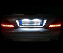 LED-Pack (reines 6000K) für Heck-Kennzeichen des Mercedes SL R230
